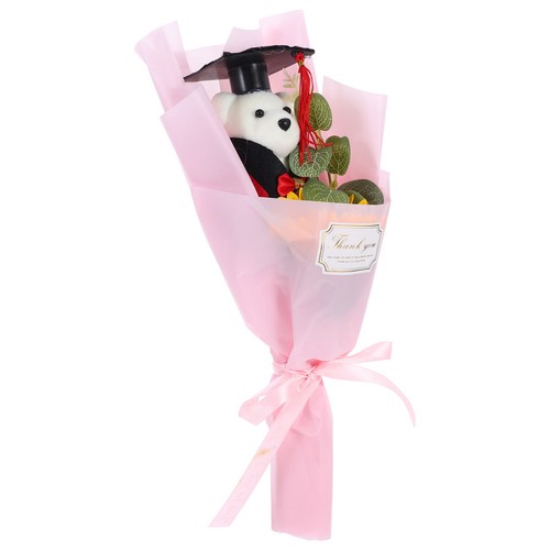 Orso peluche per bouquet di - per,