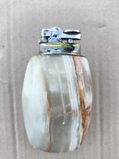 ACCENDINO DA TAVOLA  IN MARMO- VINTAGE H 10 cm - Da Caricare Revisionare 