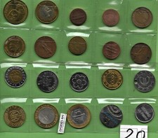 @lotto 20 gettoni  dei carrelli spesa + vari