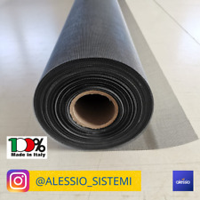 Rete per Zanzariere in Fibra di Vetro Telo Grigio ricambio porta finestra telaio