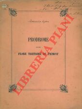 SISMONDA Eugenio - Prodrome