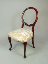 SEDIA IN LEGNO DI MOGANO