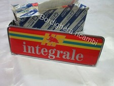 LANCIA DELTA FINAL EDITION SCRITTA ランチア純正 リアゲートバッジ ’HF integrale’ (赤) 95525564