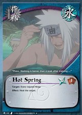 Hot Spring (M-122) - FOIL - Curse of the Sand - Naruto CCG