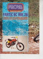 advertising TEST FANTIC CABALLERO 50 RC MIK 26 1979-MOTOITALIANE ENDURO EPOCA