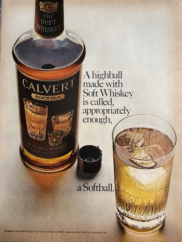 Pubblicità calvert 1964 extra - calvert,