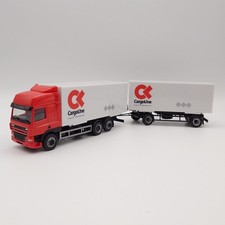 Herpa 147668 1:87 DAF CF valigia di ricambio treno rimorchio CargoLine *CONFEZIONE ORIGINALE*