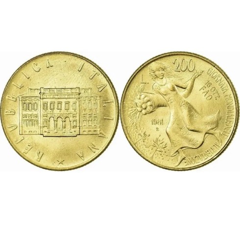 Italia repubblica 1981 moneta - italia,