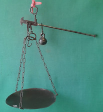 ANTICA BILANCIA PESA STADERA IN FERRO BATTUTO ROMANO IN FERRO BATTUTO 8 KG. BR21