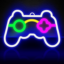 Gioco Neon LED, Scritte Neon, Scritta LED, LED Gaming, Accessori Gaming, Insegna