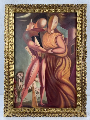 Giorgio chirico olio su - de,
