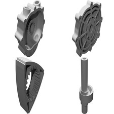 Modello motore rotativo wankel - rotativo,