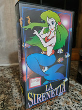 Rarissima Introvabile VHS La Sirenetta SIAE bollino Rosa 1993 Eden Video Ottima