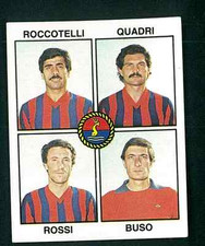 Fig. Calciatori Panini 1979-80 477 Roccotelli/Quadri/Rossi/Buso! Taranto! Nuova!