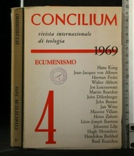 CONCILIUM 1969. RIVISTA INTERNAZIONALE DI TEOLOGIA 4. ECUMENISMO. Queriniana.