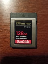 Sandisk extreme pro 128gb read 1700-write 1200