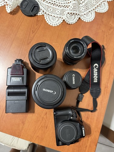 Kit canon eos - +, 4