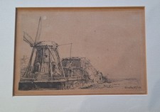 Rembrandt, Il Mulino, stampa