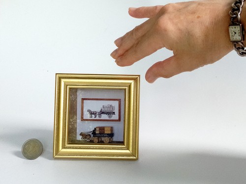 Diorama carta realizzato da - di,