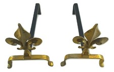 Pair wings in polished brass