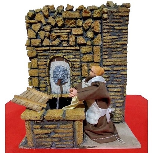 Presepe napoletano fontana - presepe,