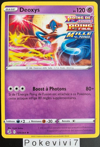 Carte pokemon deoxys 120 264 - carte,