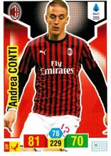 PANINI ADRENALYN XL CALCIATORI 2019-2020 CARD N. 205 ANDREA CONTI (MILAN)