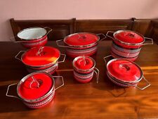 Batterie Pentole Vintage Anni 70 SILTAL Designer Carla Agnelli (7 Pezzi)