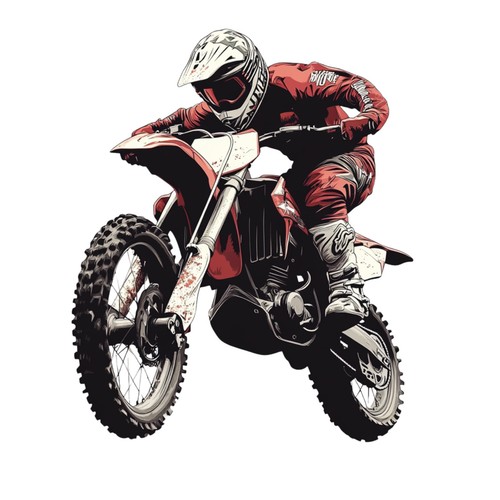 Adesivi dirt bike motocross - 2,