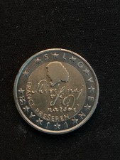 moneta da 2 euro rara slovenija 2007 france preseren errore di conio 
