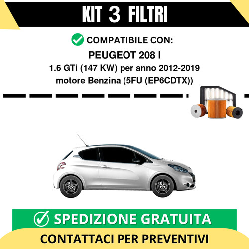 Kit filtri risparmio per - 3,