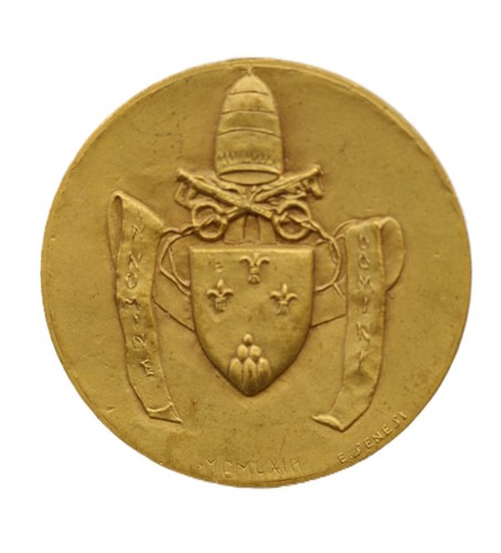 Medaglia papa paolo 1963 - papa, vi