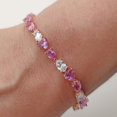 Bracciale tennis argento - tennis,