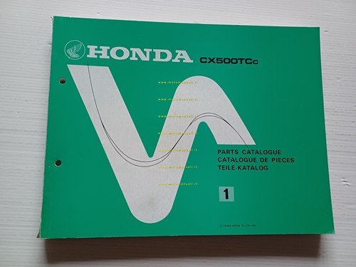 Honda 500 turbo 1981 - cx,