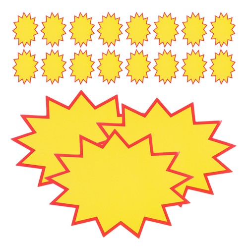 100 pcs etichette del - pcs,
