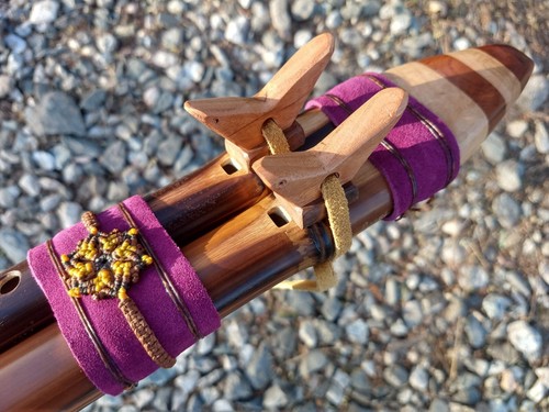 Flauto doppio drone nativi