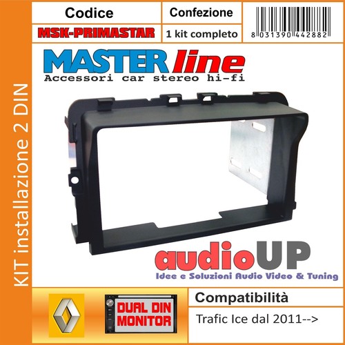 Mascherina autoradio din - mascherina,