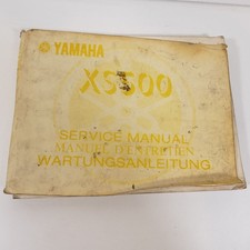 Yamaha XS 500 Ez: 79 Manuale Riparazione Libro Officina Manutenzione Cura 81342