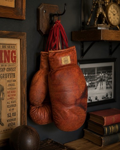 Guantoni boxe vintage - guantoni, da