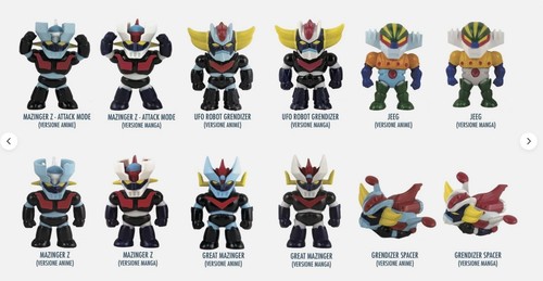 Nagai robot mini figures - robot,