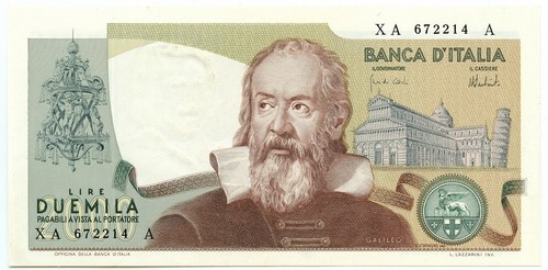 2000 lire banca italia - lire, d'italia