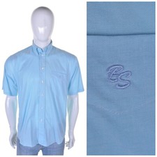 Camicia Oxford Blu Button Down