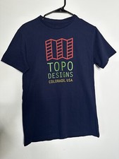 topo designs t shirt donna blu