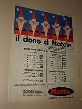 MOTTA PANETTONE NATALE=ANNI '50=PUBBLICITA=ADVERTISING=WERBUNG=652