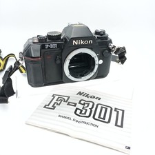 Boitier Argentique - Appareil photo NIKON F301 vintage - Ne s'allume pas