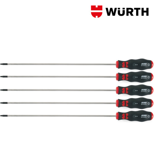 Cacciaviti torx lunghi - cacciaviti, 5pz