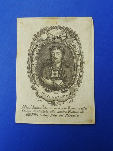 Santino engraving gesù - engraving,