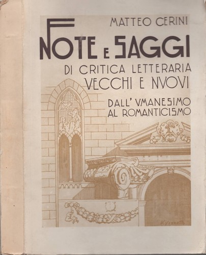 Note saggi critica - e, di