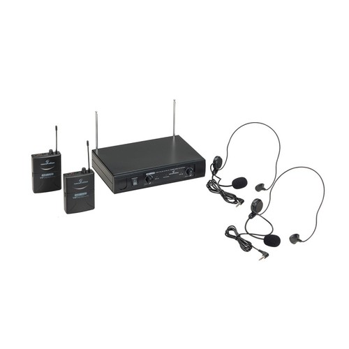Microfono wireless doppio - microfono,