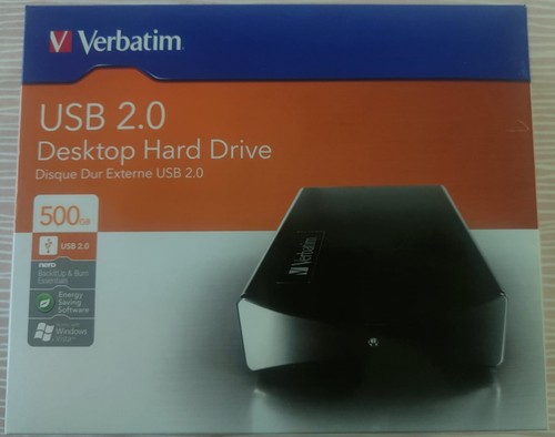 Verbatim usb desktop hard disk - verbatim,